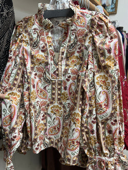 Entro paisley print shirt