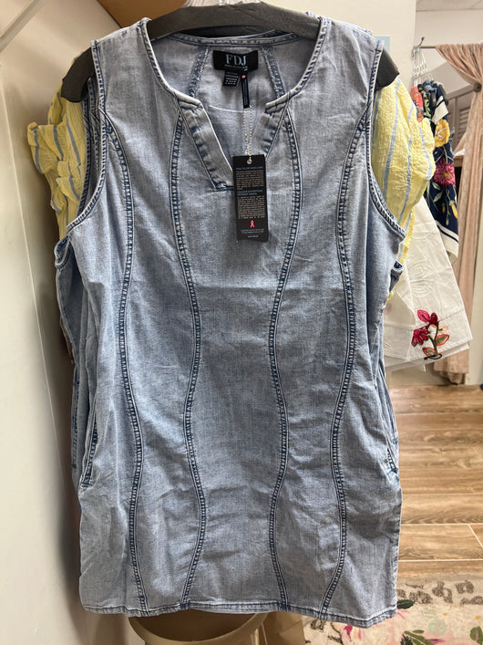 FDJ powder wash wavy dress