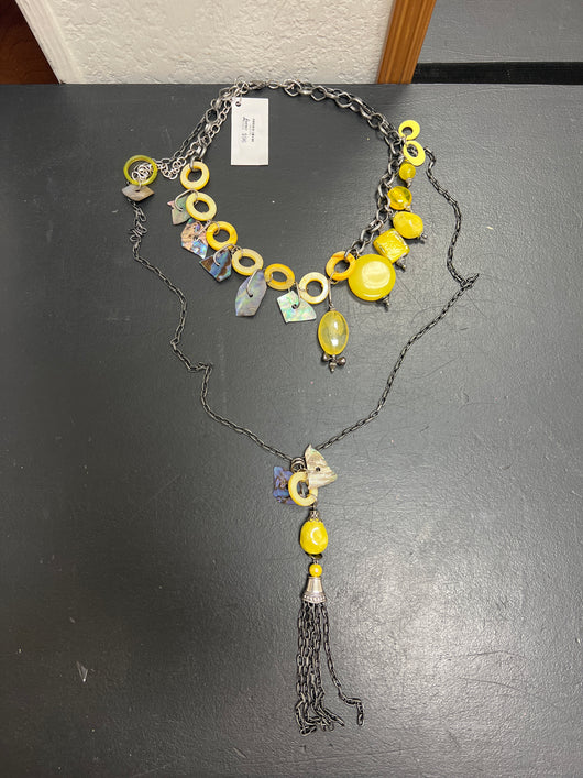 Water & wave gelato limoncello necklace