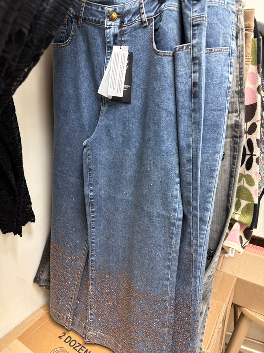 Gabby Isabella Bling Denim Jeans