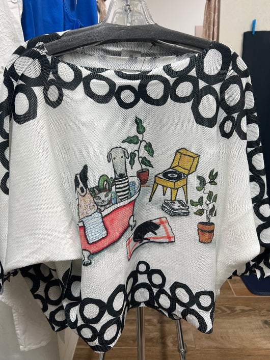 Inoah dolman top pawy bath