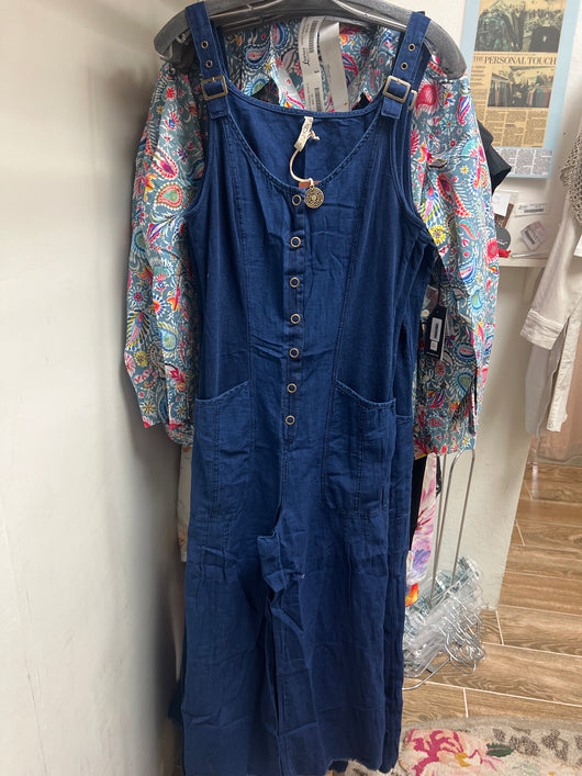 XCVI dark blue jalila jumpsuit