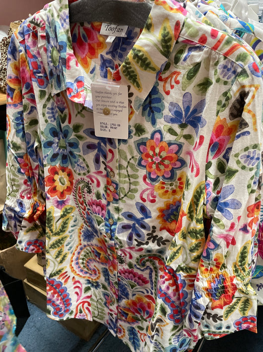Toofan colorful floral tunic