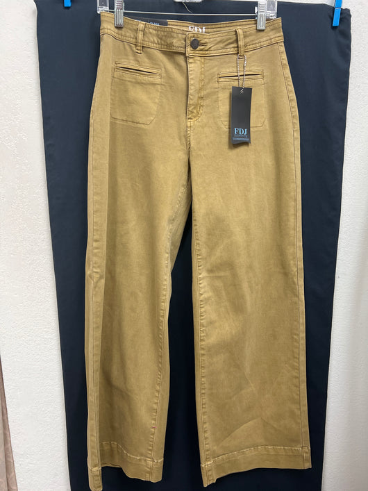 FDJ Olivia wide leg jeans golden