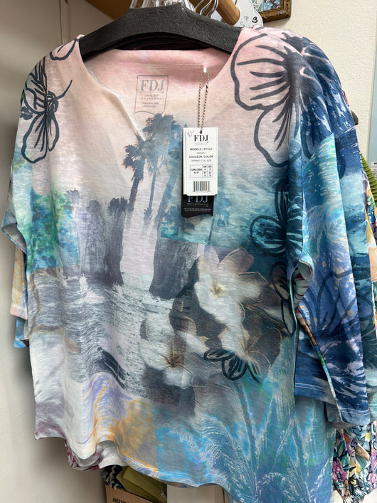 FDJ spring collage top