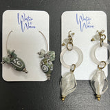 Water & wave earrings