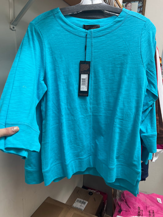 Renuar 3/4 tee aquamarine