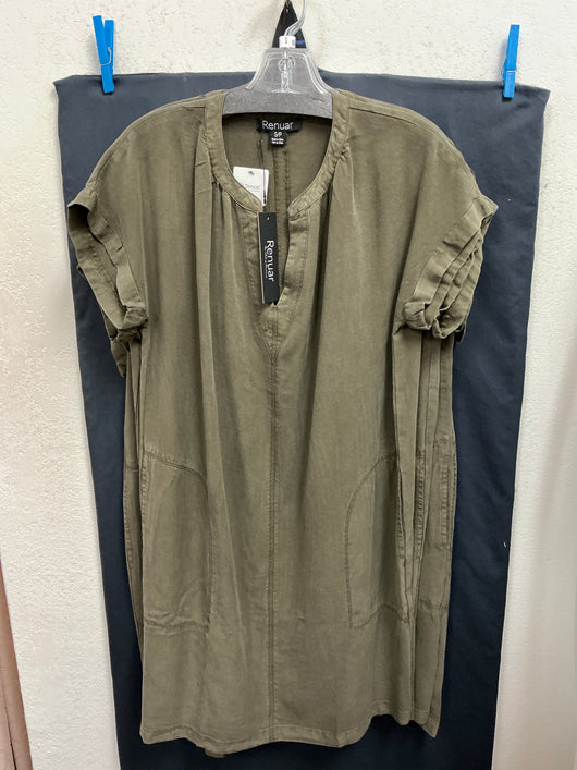 Renuar Khaki Tencel Dress