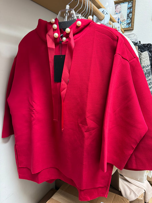 Joh Red Pearl Hoodie