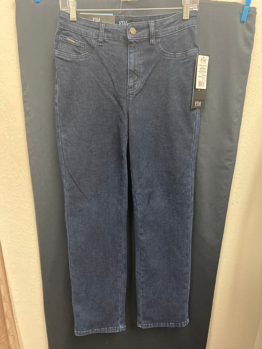FDJ infini denim stretch dark rinse jeans