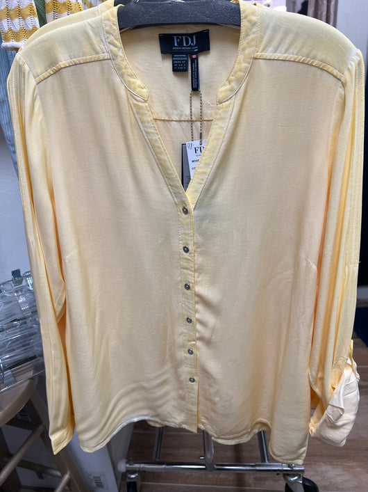 FDJ light yellow blouse