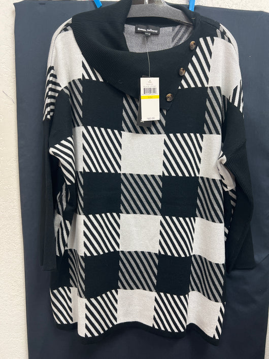 Ronnie Salloway black white sweater