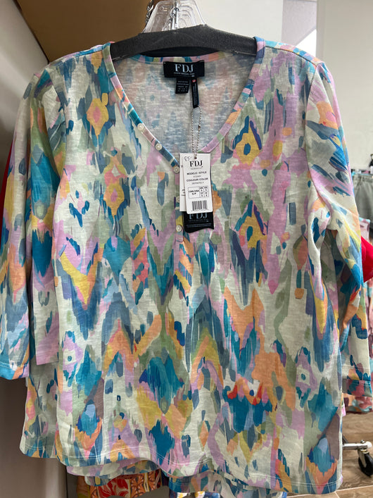 FDJ multi “definitely” print top
