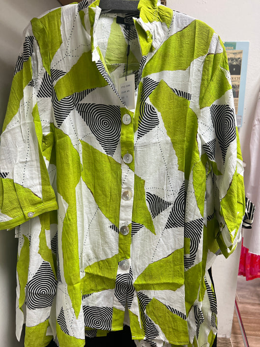 Lior funky lime Dora tunic