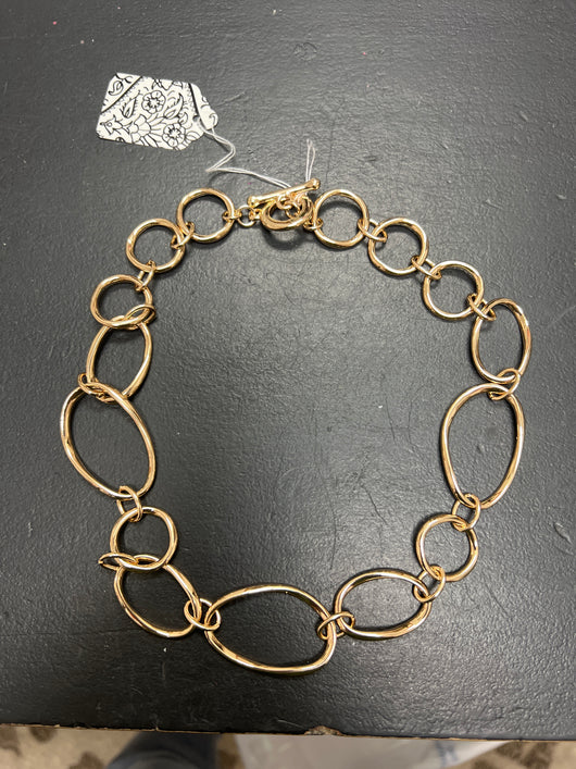 Lordane gold chain link necklace