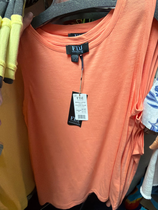 FDJ cantaloupe tank top