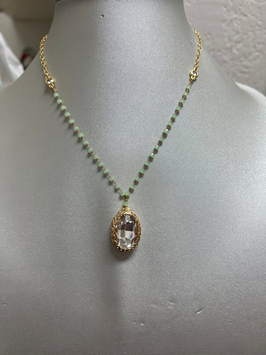 Julio crown necklace