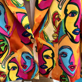 Tricotto faces multi blazer