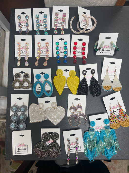 Statement earrings