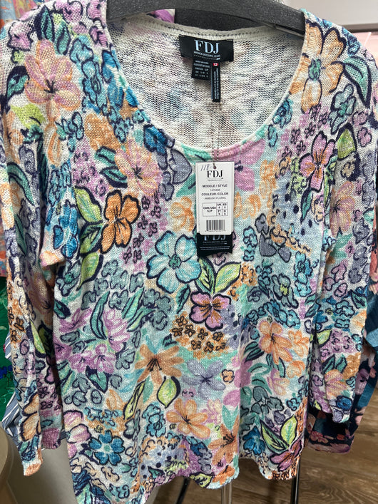 FDJ ambush floral sweater
