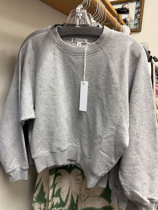 Morrison grey sparkle top