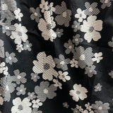 Entro black shirt white flowers