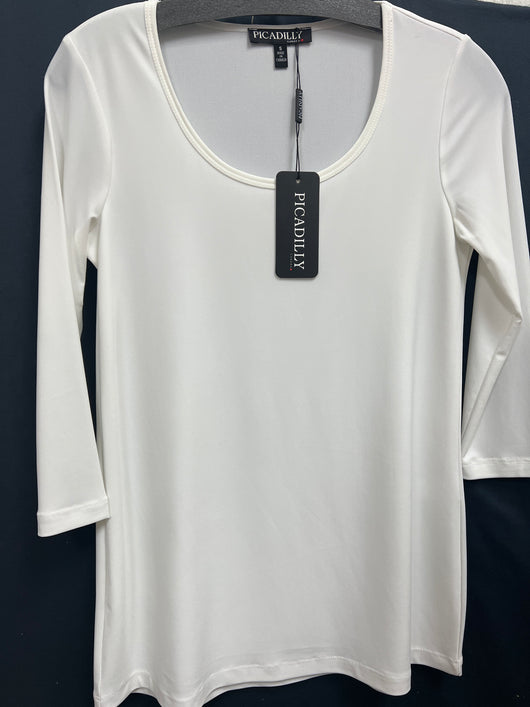 Picadilly off white 3/4 top