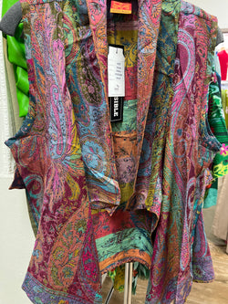 ANU passion fruit purple reversible vest