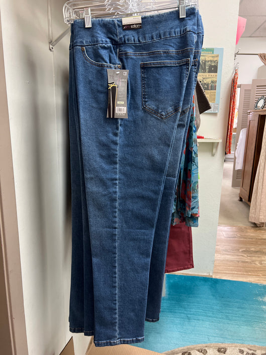 Slimsations pull on denim medium wash legging