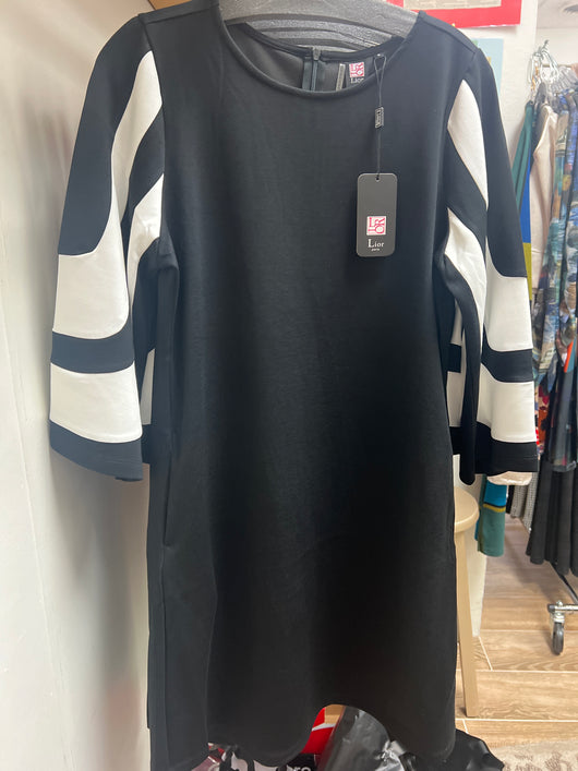 Lior black white dress
