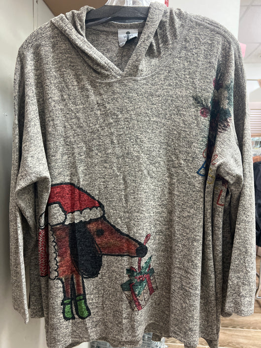 Inoah jingle paws hoodie top