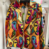 Tricotto faces multi blazer