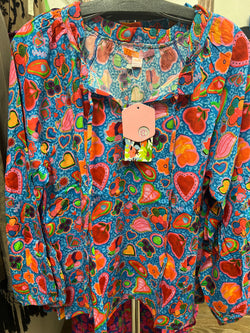 Briton Court blue multi top