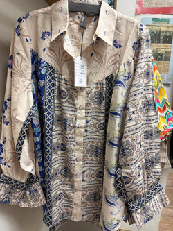 ANU long sleeve “Greece” tunic