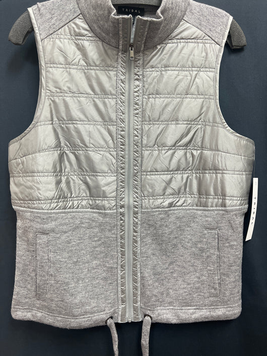 Tribal mixed grey shimmer vest