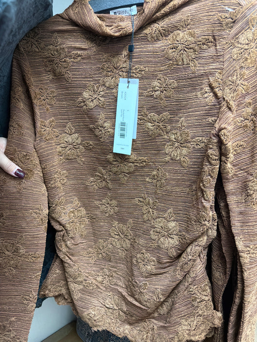 Spanner Brown Floral Top