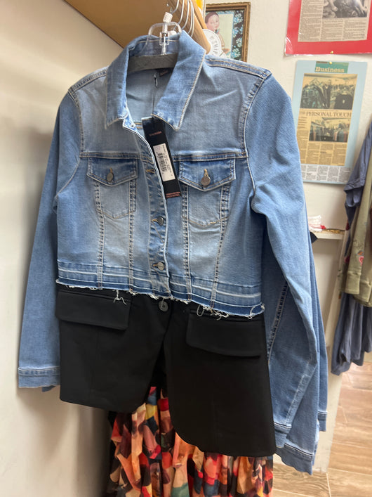 Renuar denim black jacket