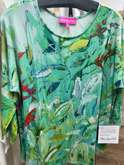 Claire D “ The Crocosmia are in Bloom” top