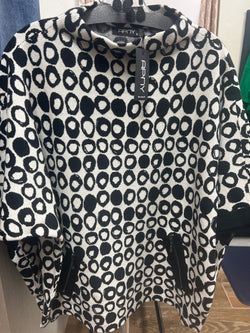 APNY black white dots sweater