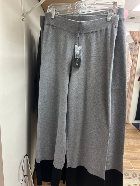 Picadilly grey black knit pants