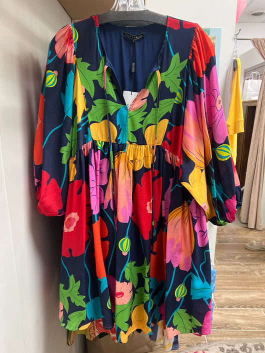 FunSport navy floral dress
