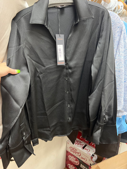 Renuar waffle shirt black
