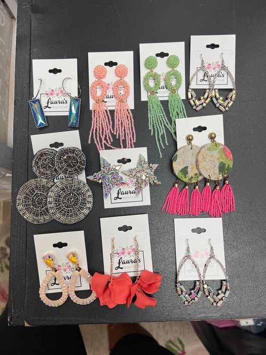 Statement earrings