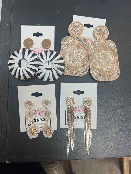 Statement earrings