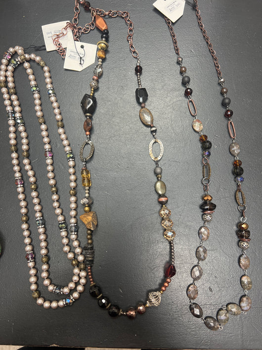 Lost & found long necklaces