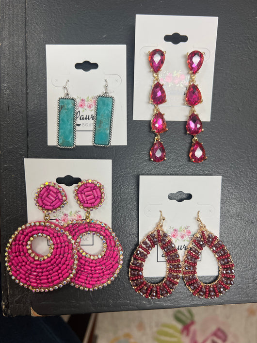 Statement earrings
