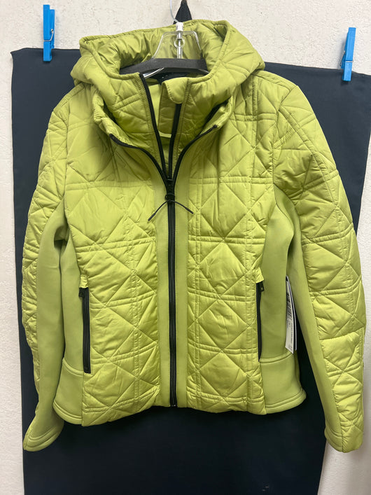 Tribal wasabi puffer jacket
