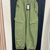 Gabby Isabella army green cargo pants