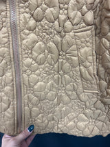 Picadilly dijon tan quilted jacket
