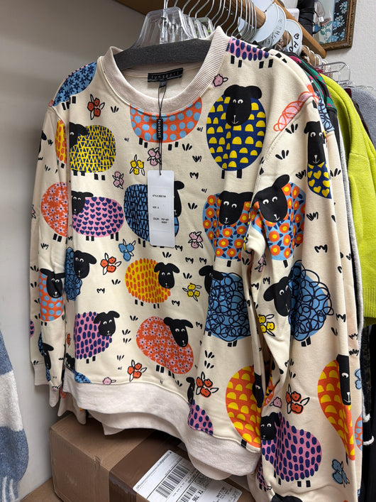 Funsport Pop Art Sheep Top